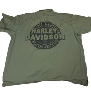 Harley Davidson Button Down Shirt - Size 3XL